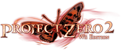 Project Zero 2 title screen for Wii